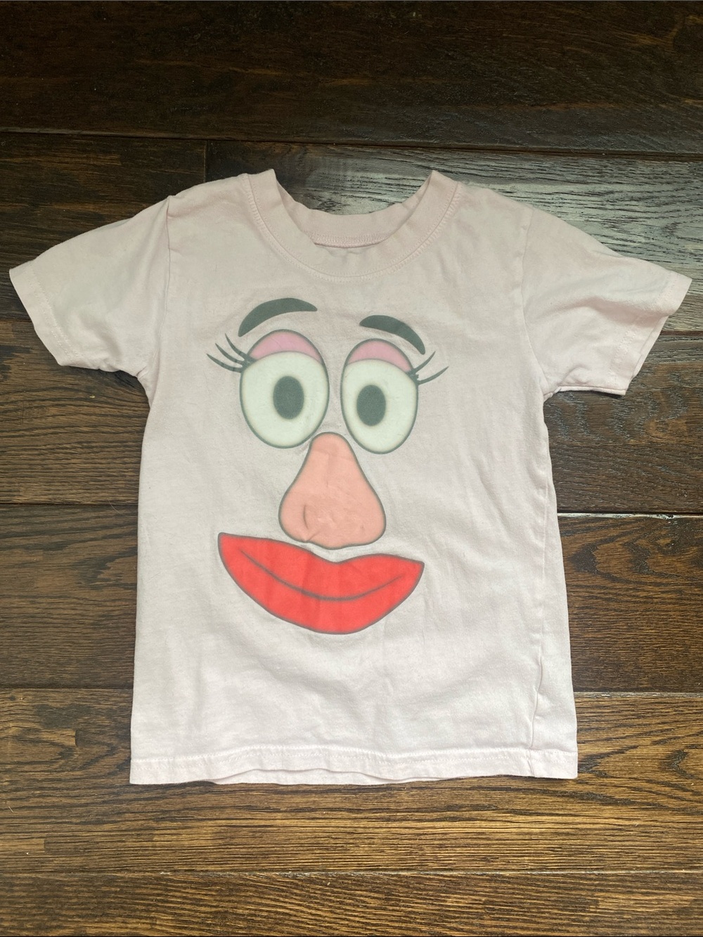 Mrs. Potato Head Light Pink Tee